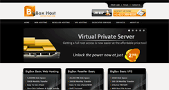 Desktop Screenshot of bigboxhost.com
